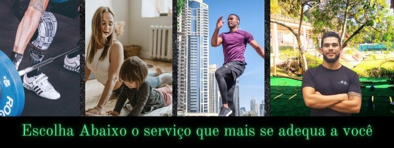 Escolha o serviço que mais se adequa a você - Treine Comigo